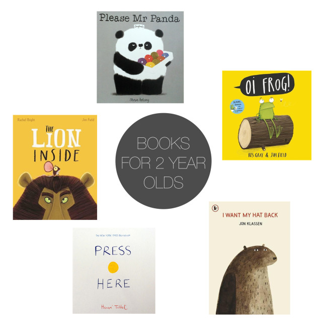 Friday 5 - Books for 2 yrs Olds