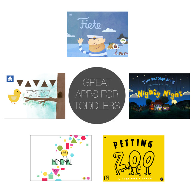 Friday 5 - great apps for toddlers