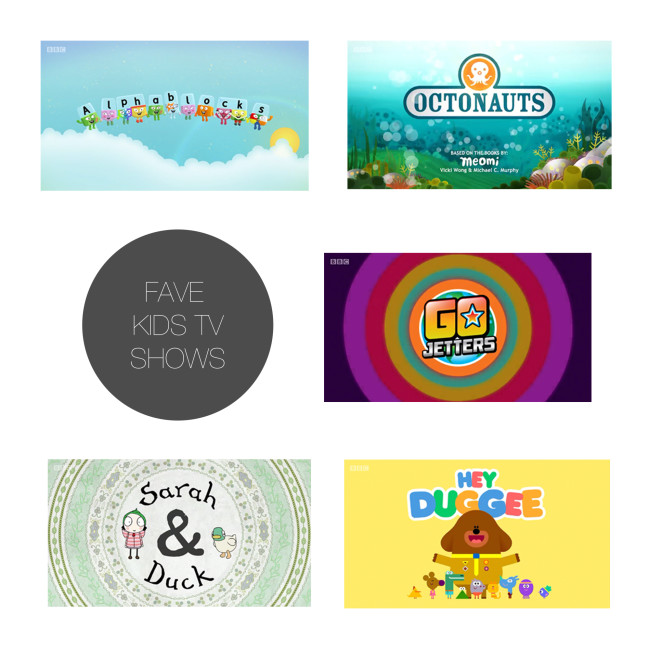 Friday 5 - Fave Kids TV