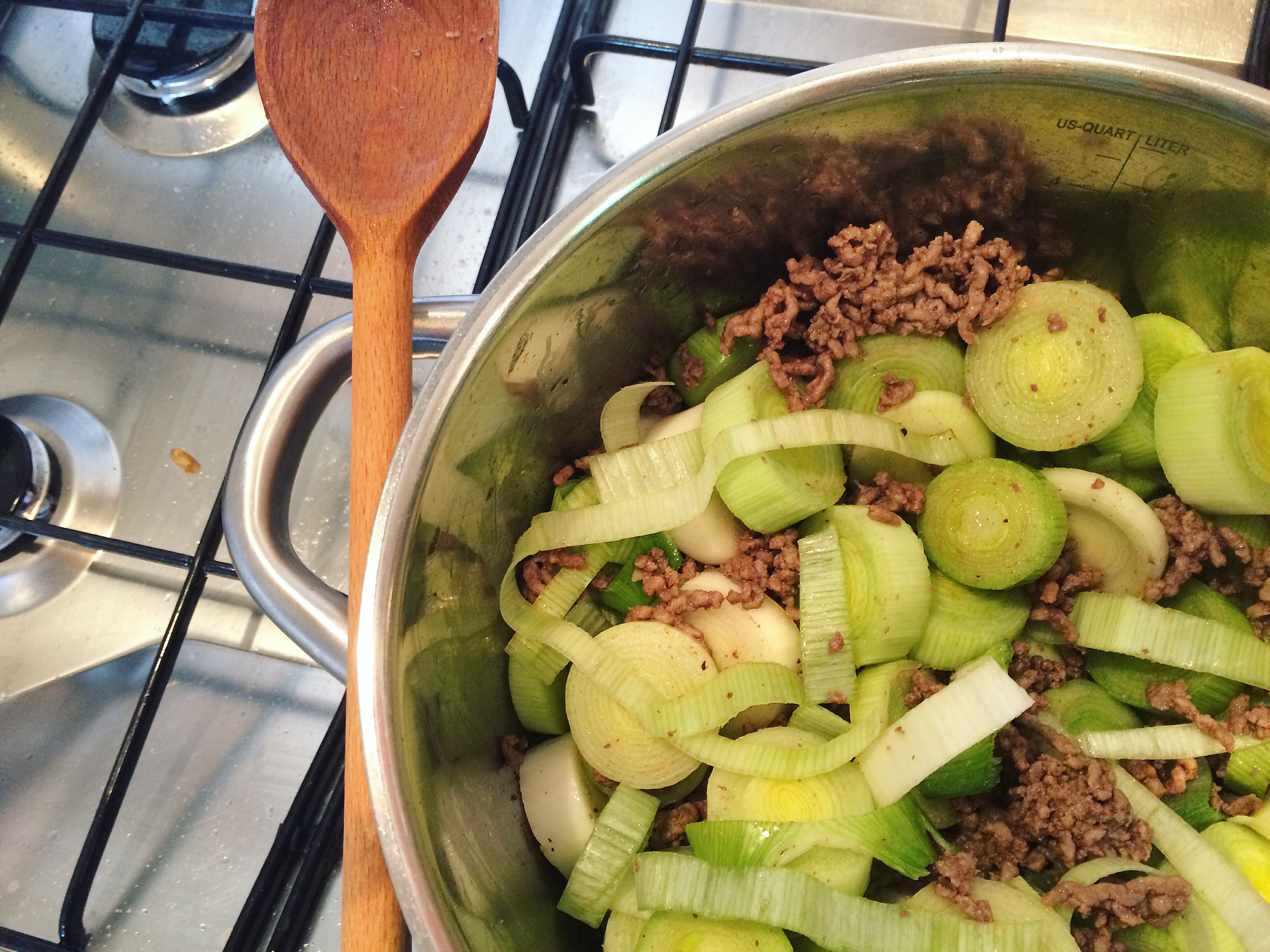 leek cheese group ingredients