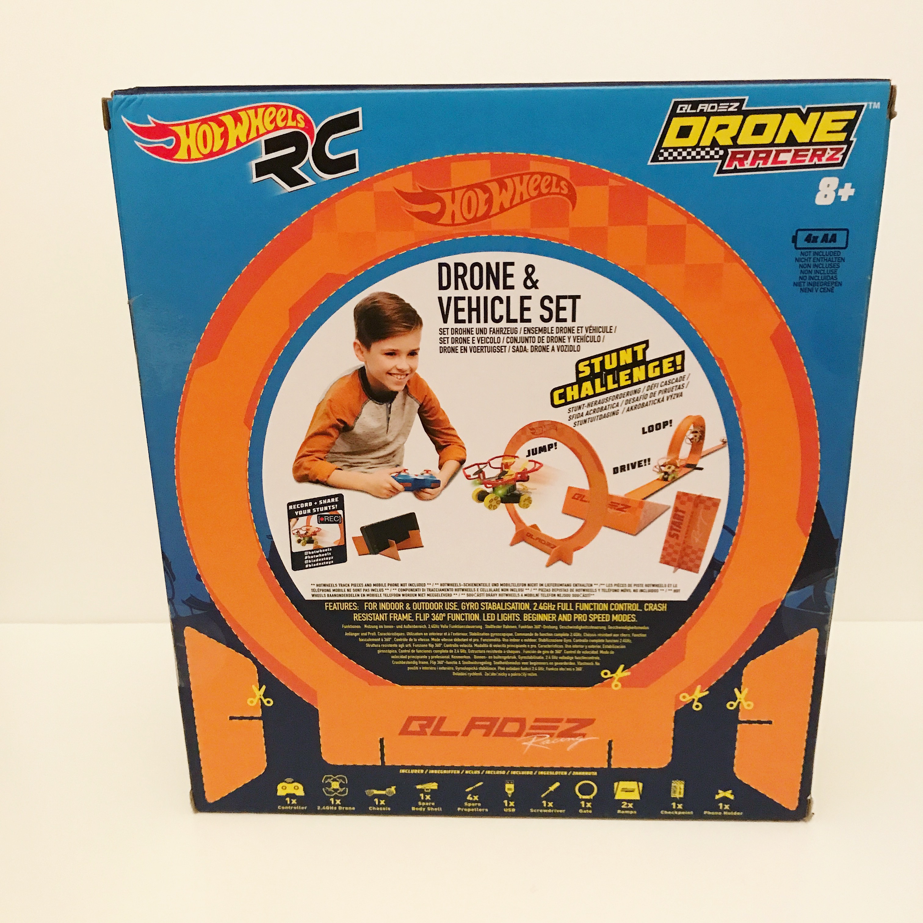 hot wheels drone racerz ramp it up set