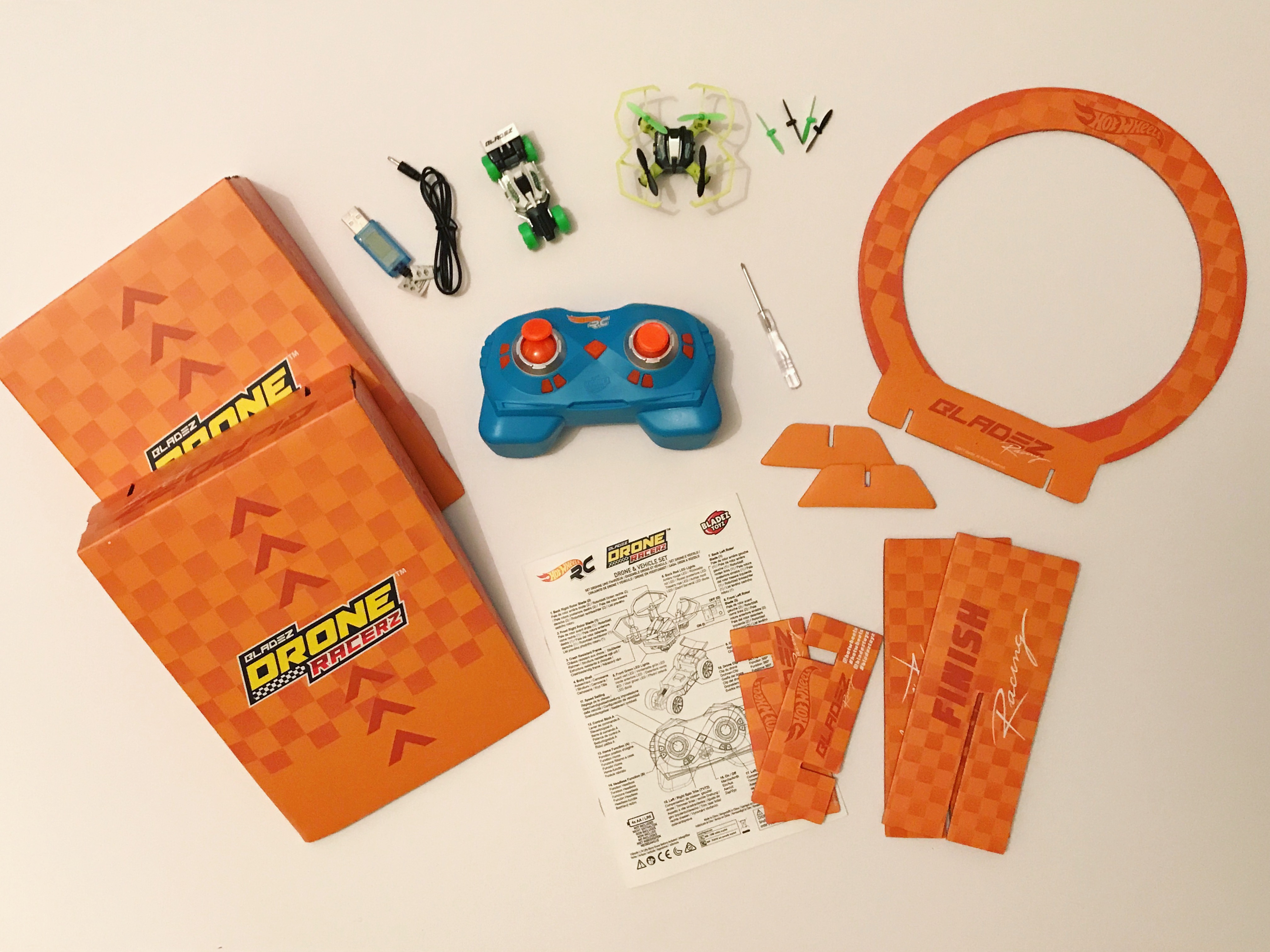 hot wheels rc drone racer