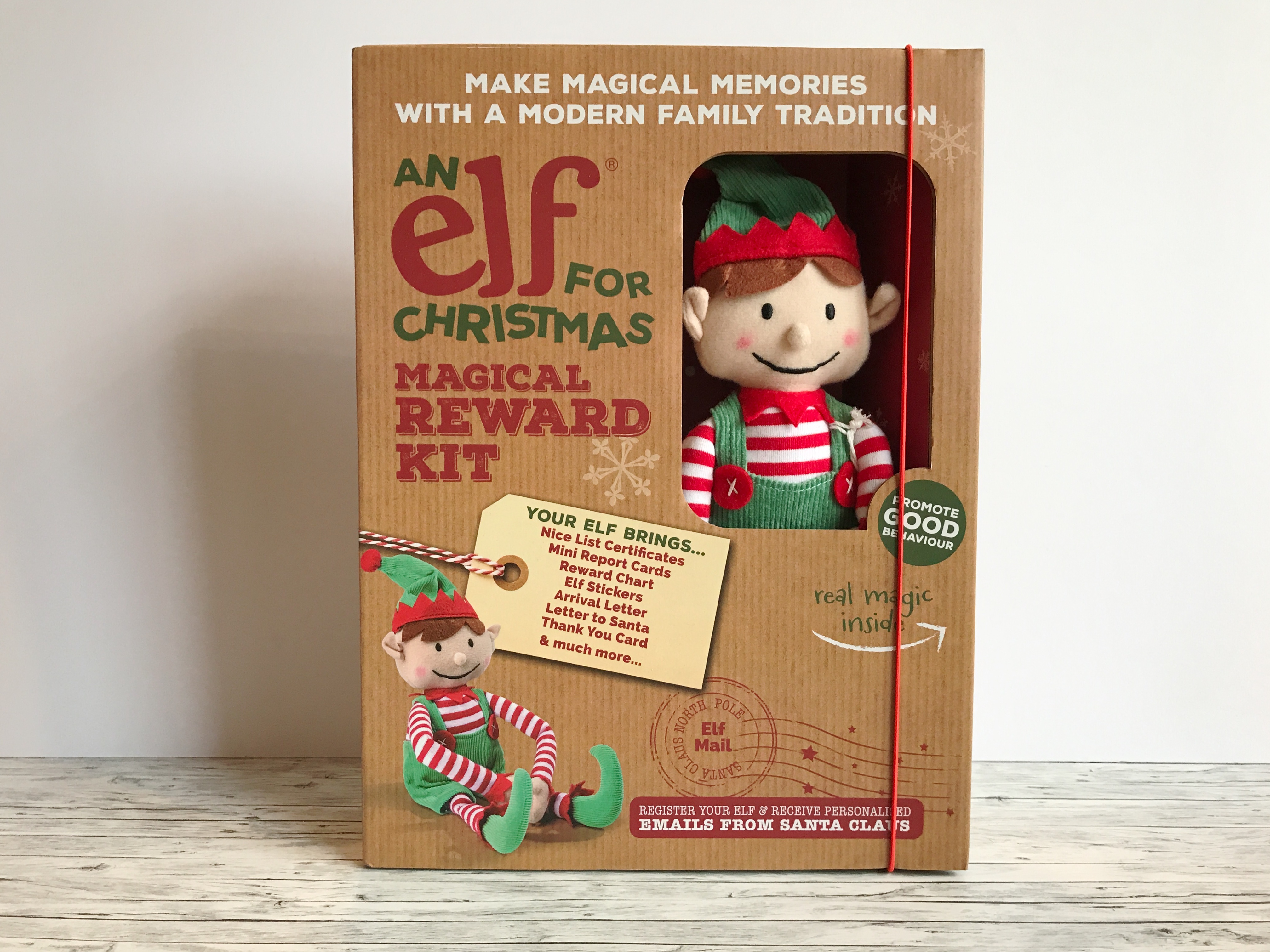 Stocking Filler Kids Gift 30cm Naughty Elf Plush Soft Toy Christmas Shelf Toy 