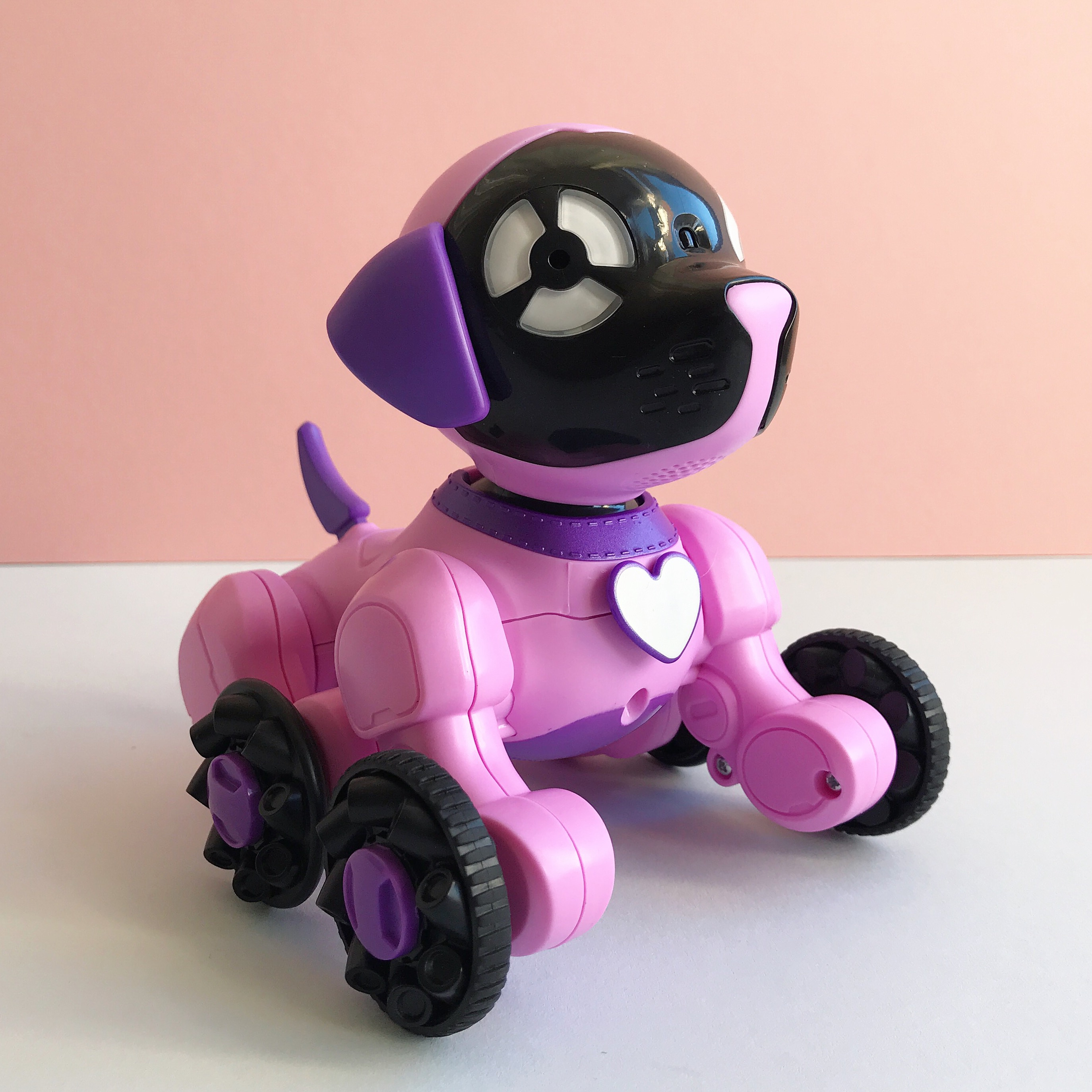 chippies robot dog pink