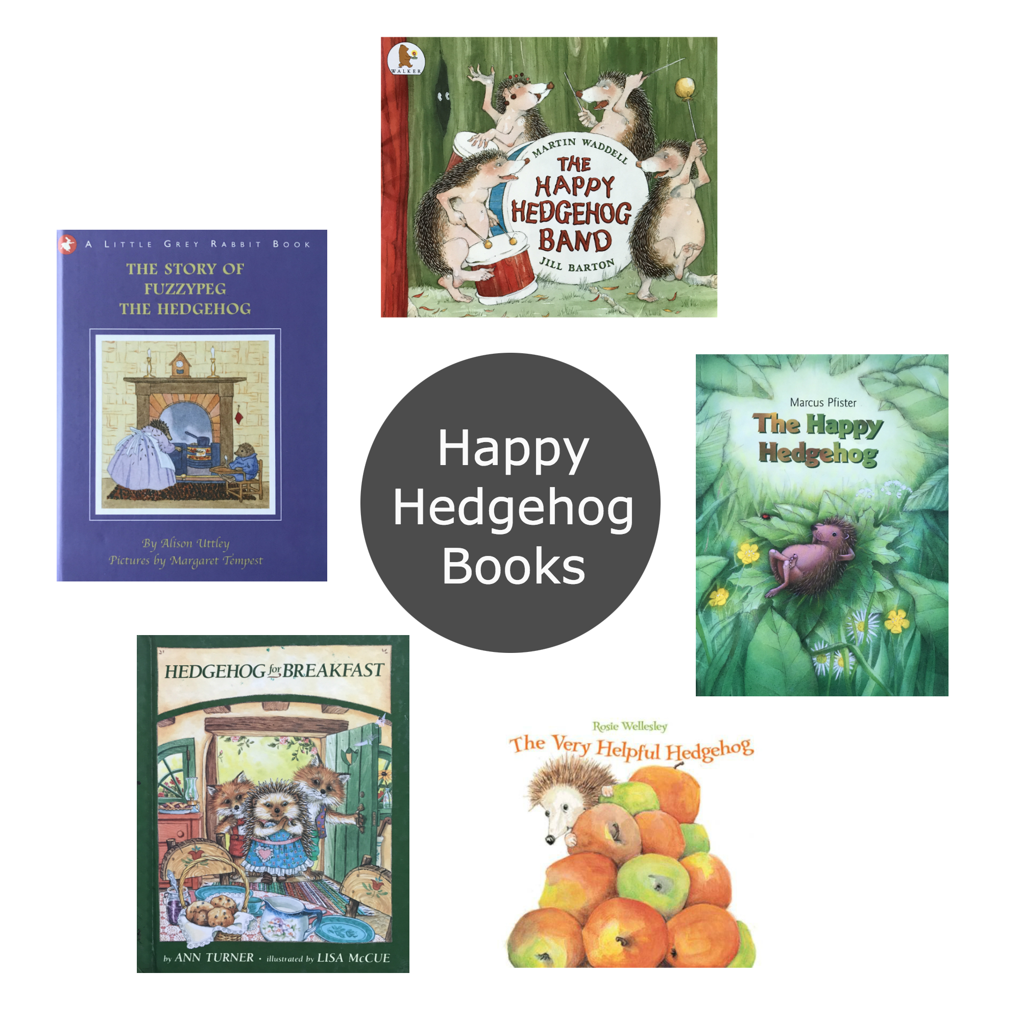 Friday Five Hedgehog Books