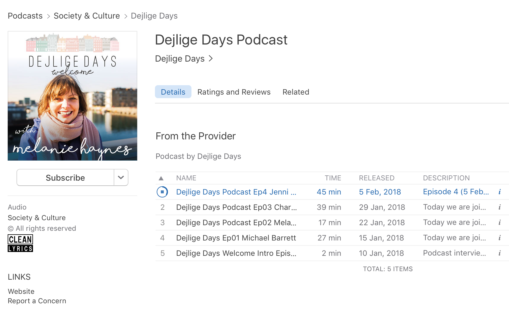 Dejlige Days Podcast