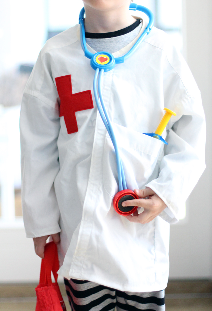 diy doctors coat