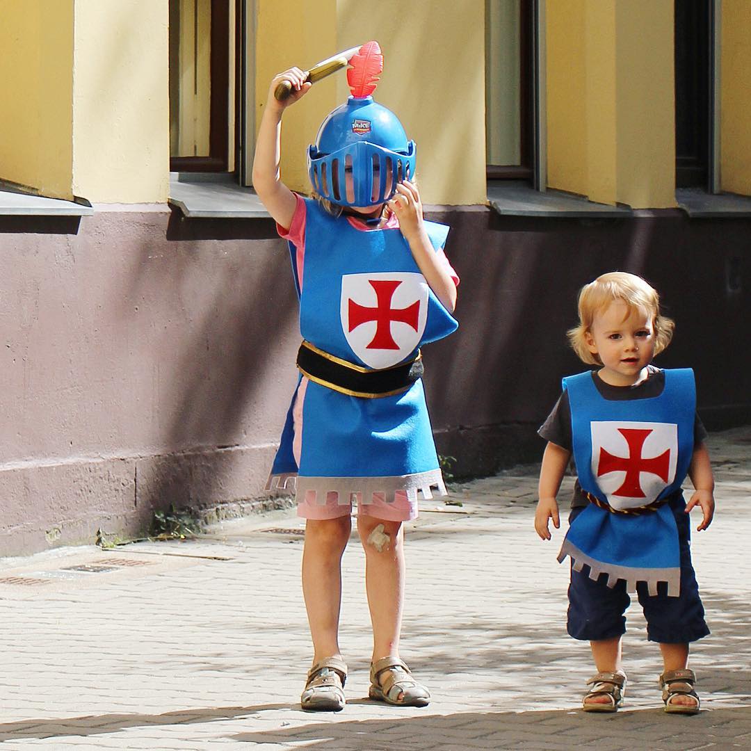 diy knight costume