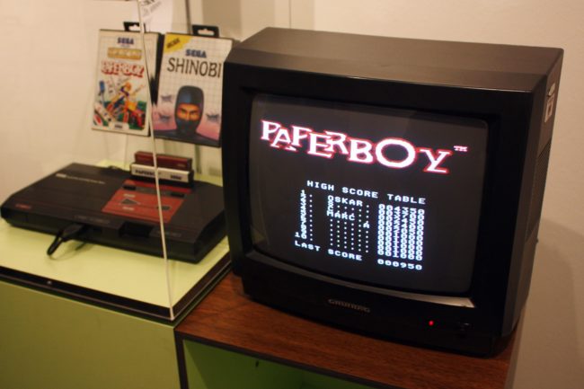 Computer Games Museum Berlin - Paper Boy Game