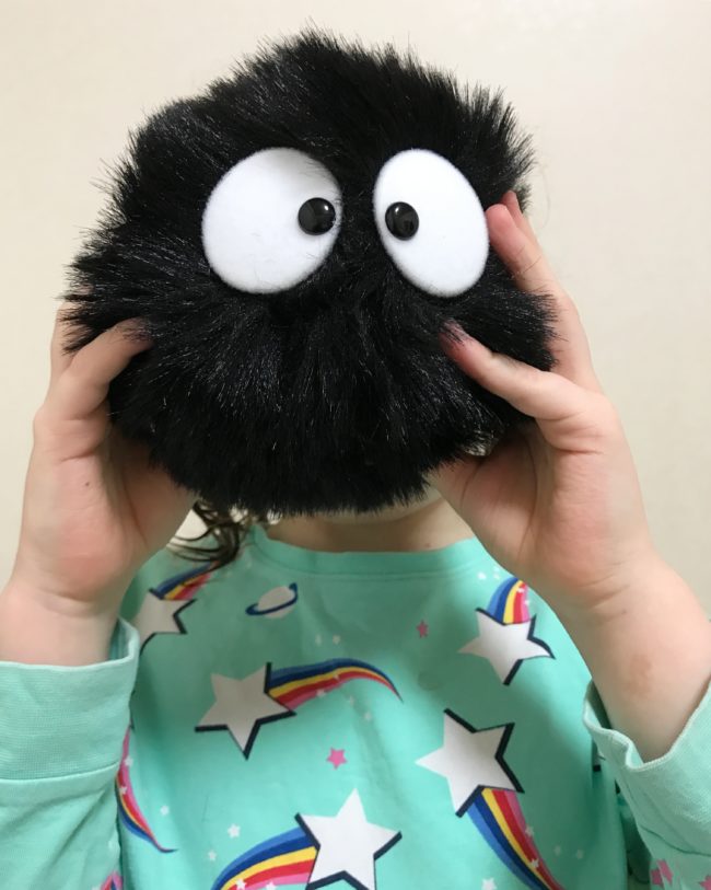 Easy Spirited Away Needle Felting Craft: Soot Sprite Tutorial