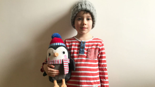 World Book Day Costume - the boy and penguin from Lost and Found