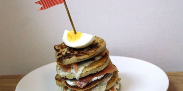 Mini Buckwheat Pancakes