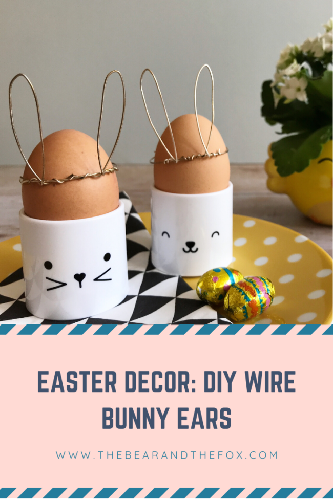 Pinterest Easter Decor Wire Bunny Ears