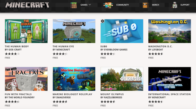 Minecraft Education Collection