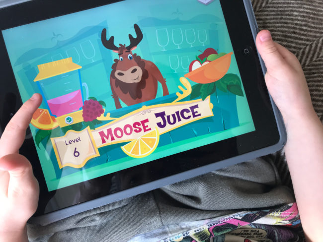 Moose Maths game