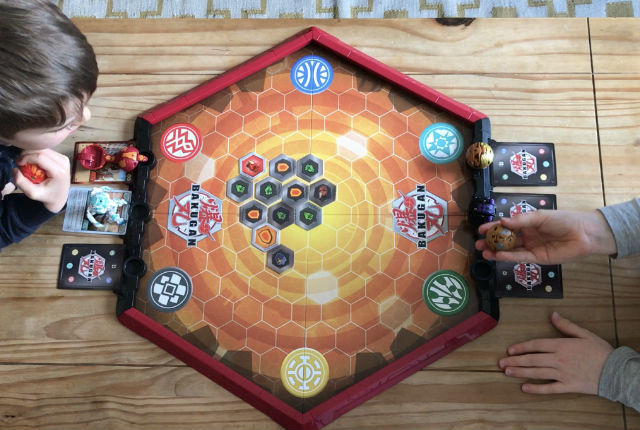 Bakugan Battle Arena, Game Board with Exclusive Bakugan, for Ages