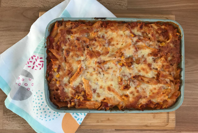 Easy Recipe: Tasty Tuna Pasta Bake With Passata - Prudent Penny Pincher