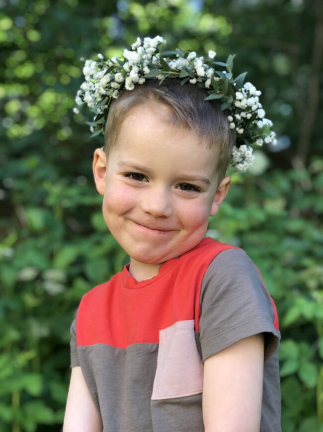 DIY Floral Midsummer Crown