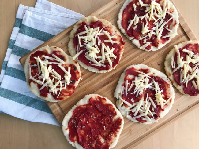 Mini Flatbread Pizzas