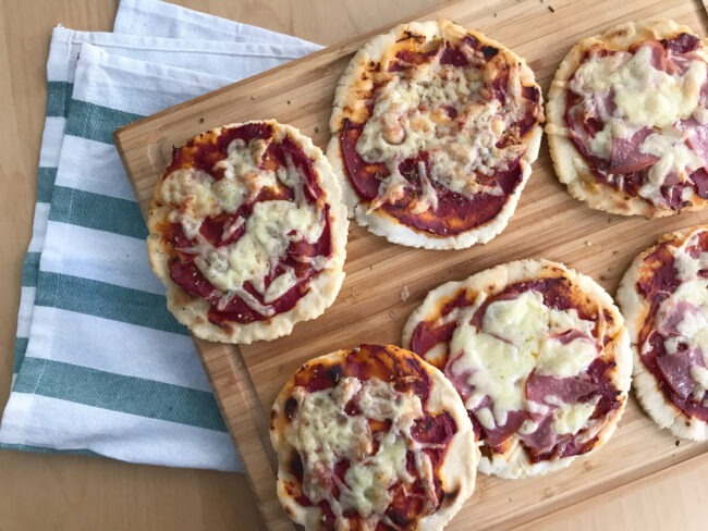 Mini Flatbread Pizzas