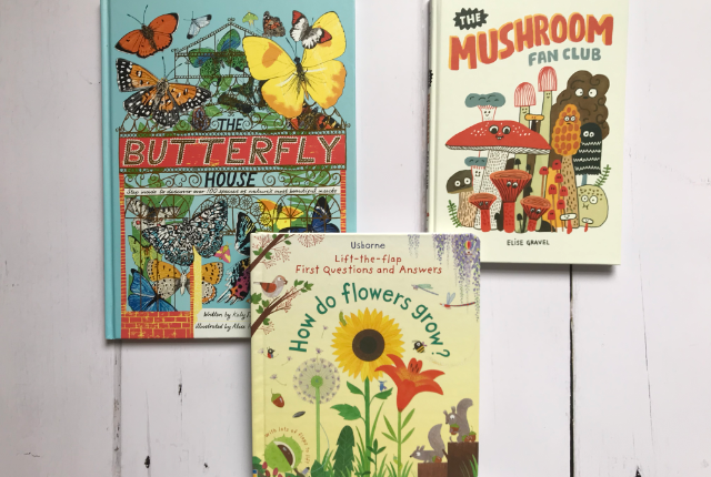 Kid Books Bingo - books about nature