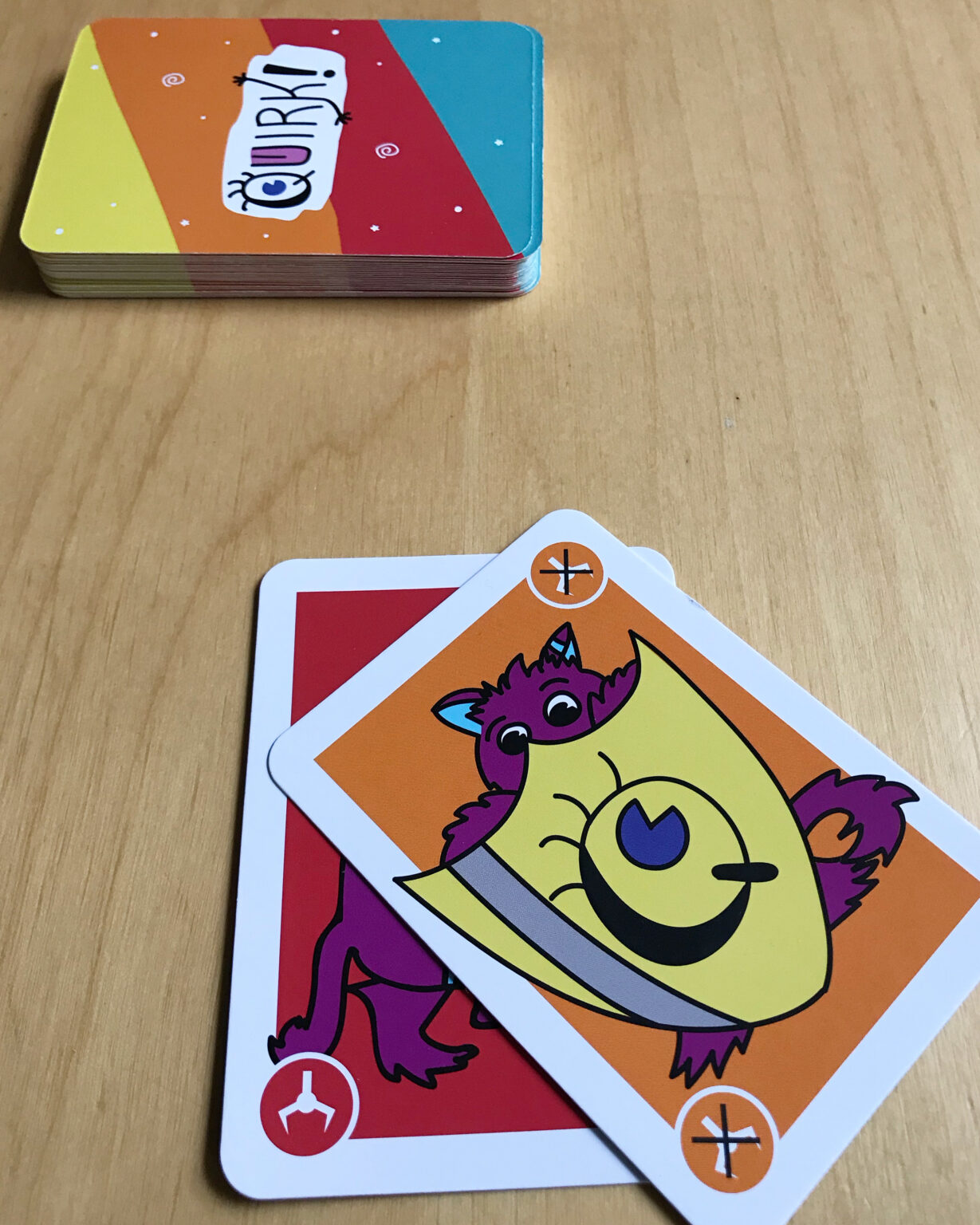 Quirk Card Game playing 02 The Bear & The Fox