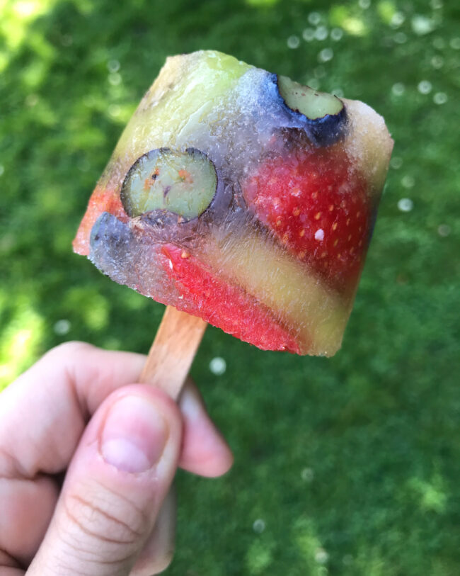 Frozen Fruit Pops