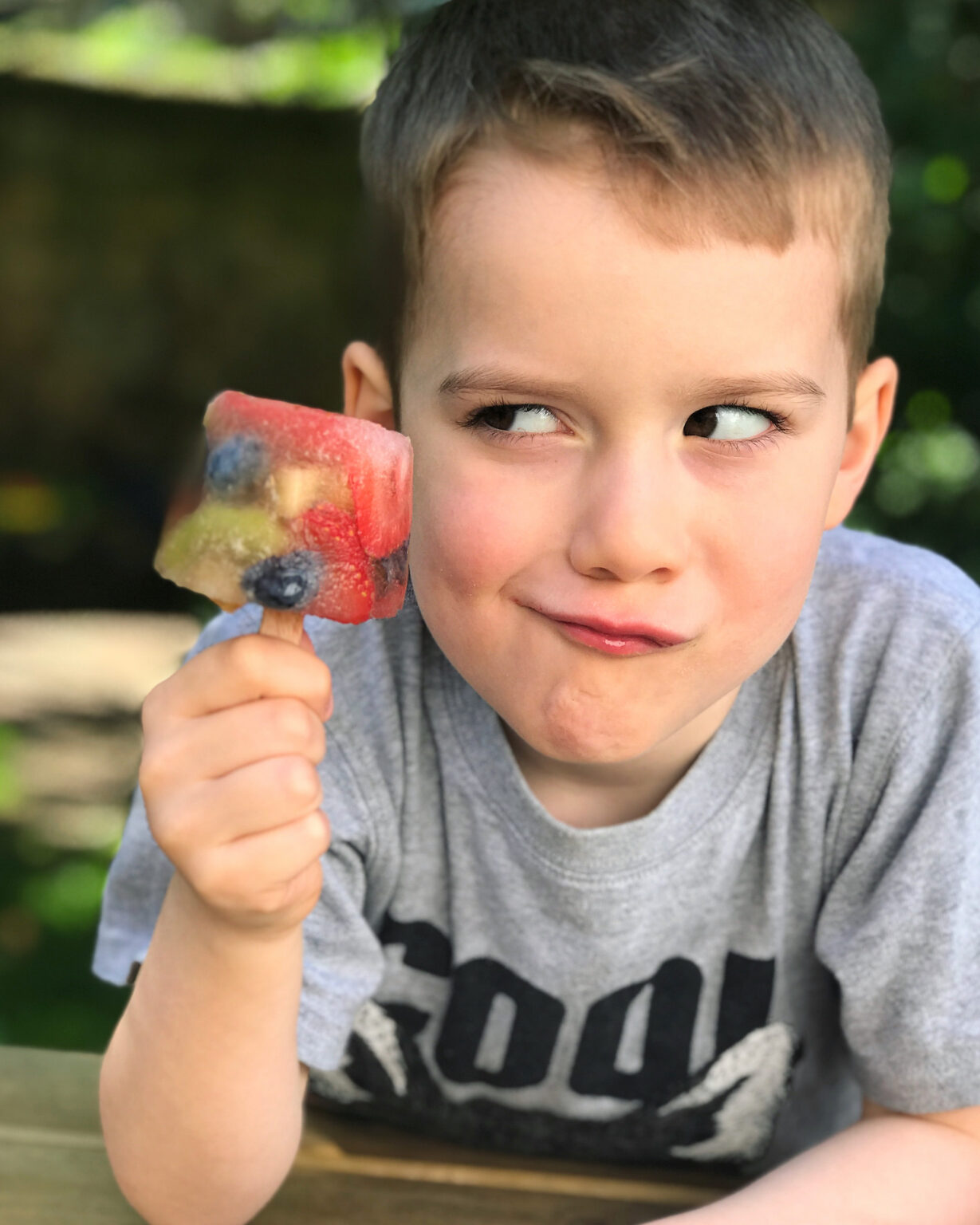 Frozen Fruit Pops The Bear & The Fox