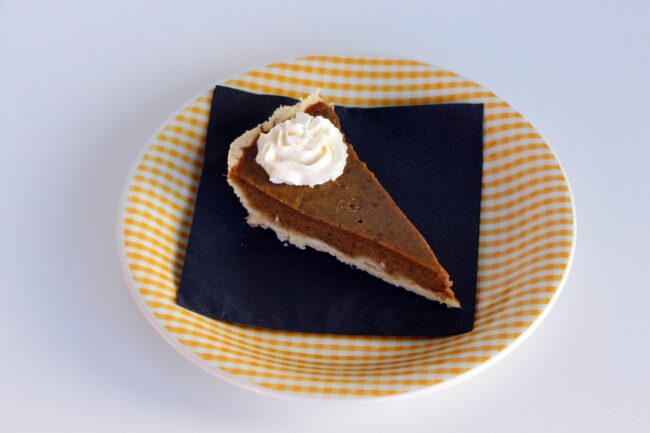 Gluten Free Pumpkin Pie