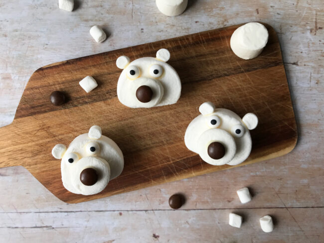 Polar Bear Marshmallows