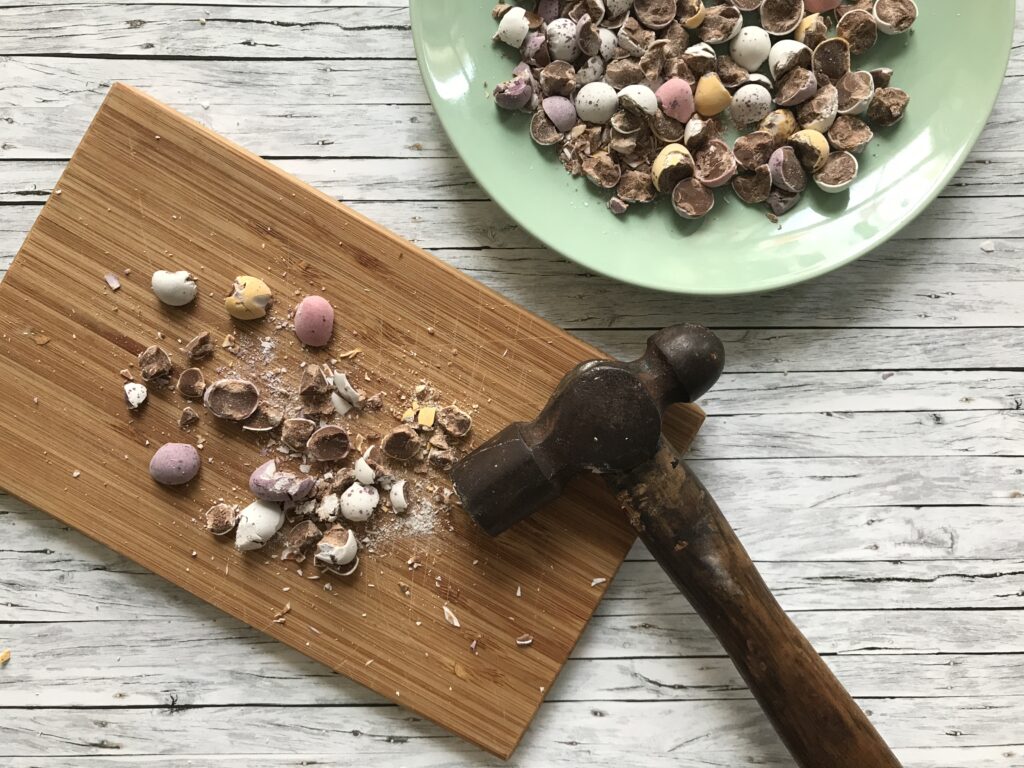 Easter Bark with Mini Eggs