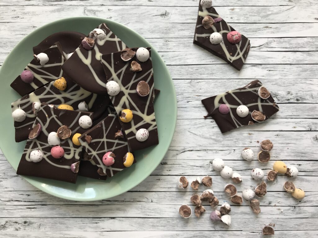 Easter Bark with Mini Eggs