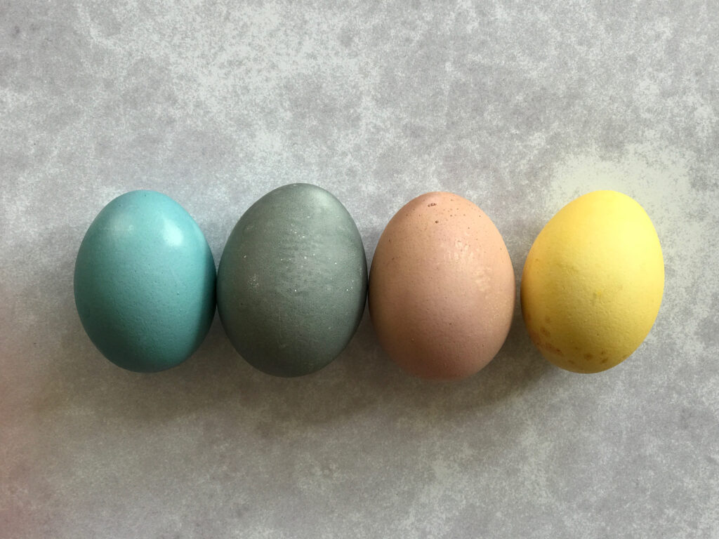 Natural Easter Egg Dyes