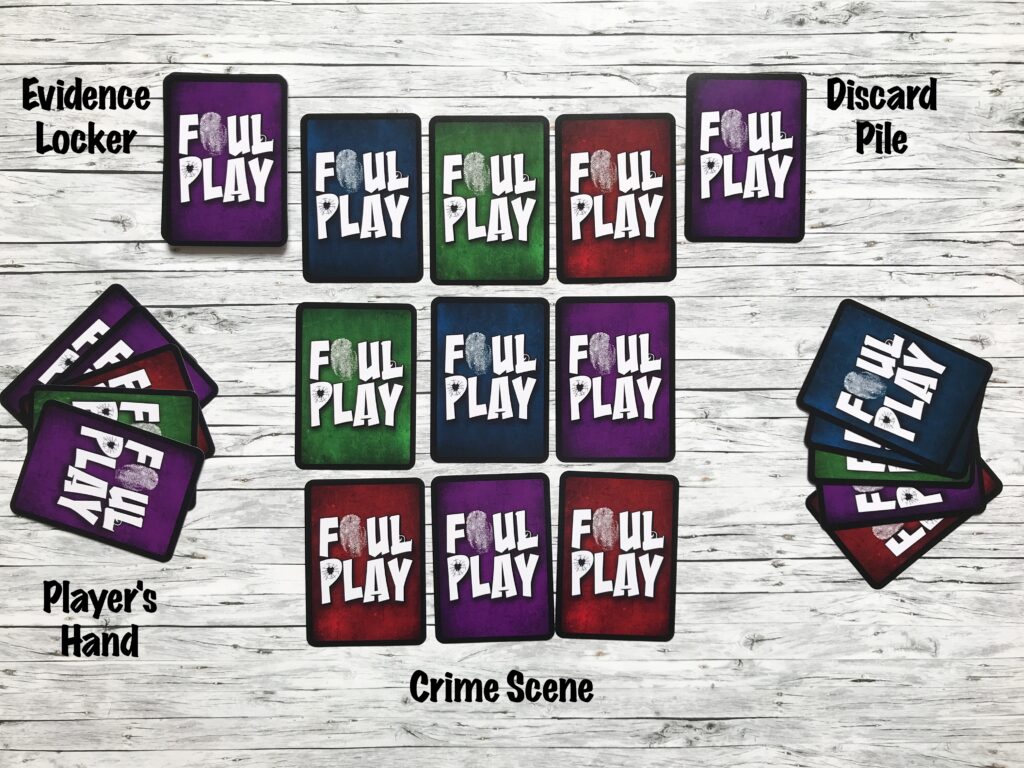Foul Play Murder Mystery Card Game