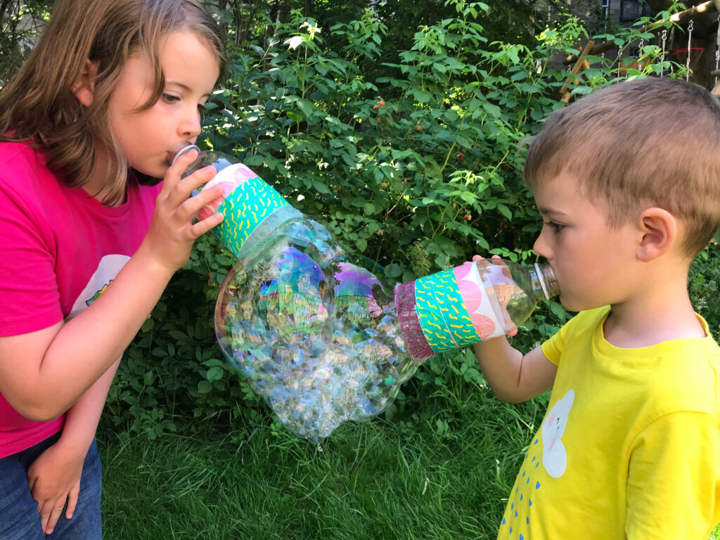 Recycled Bottle Bubble Blower