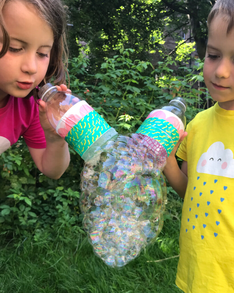 Recycled Bottle Bubble Blower