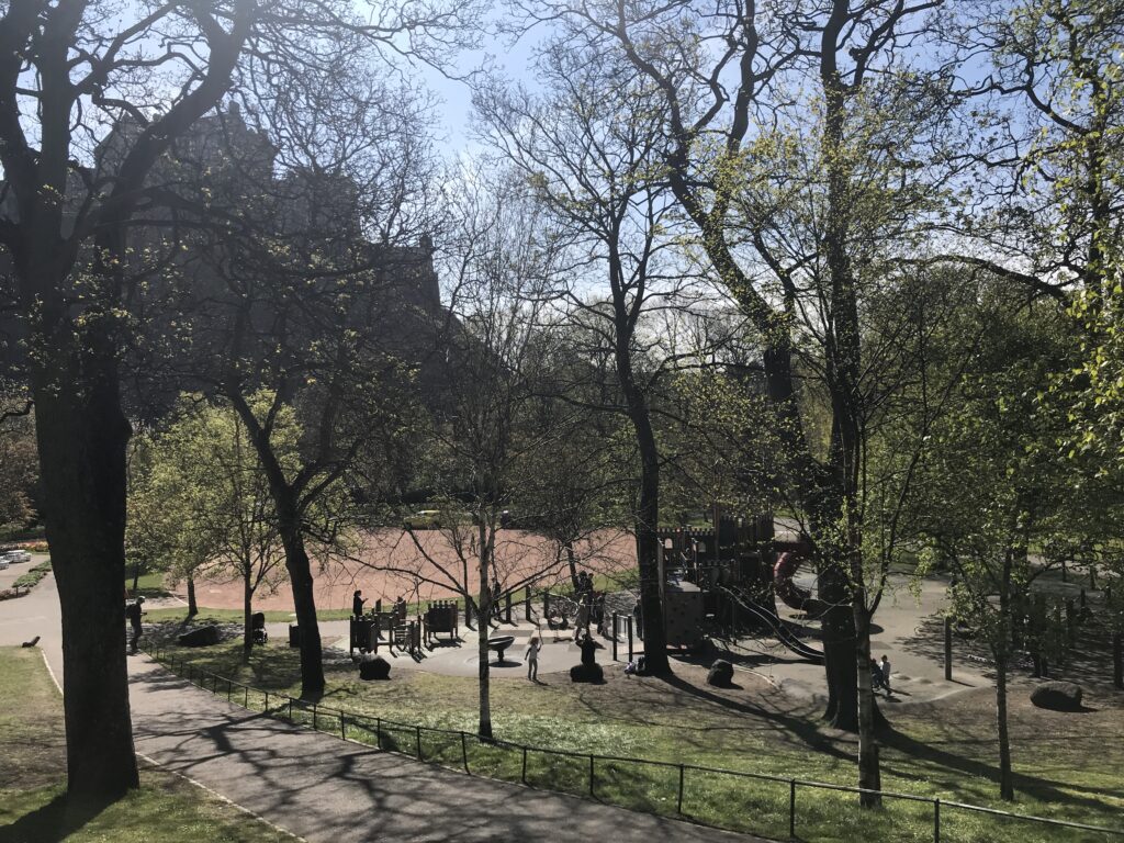 West Princes Street Gardens Playground