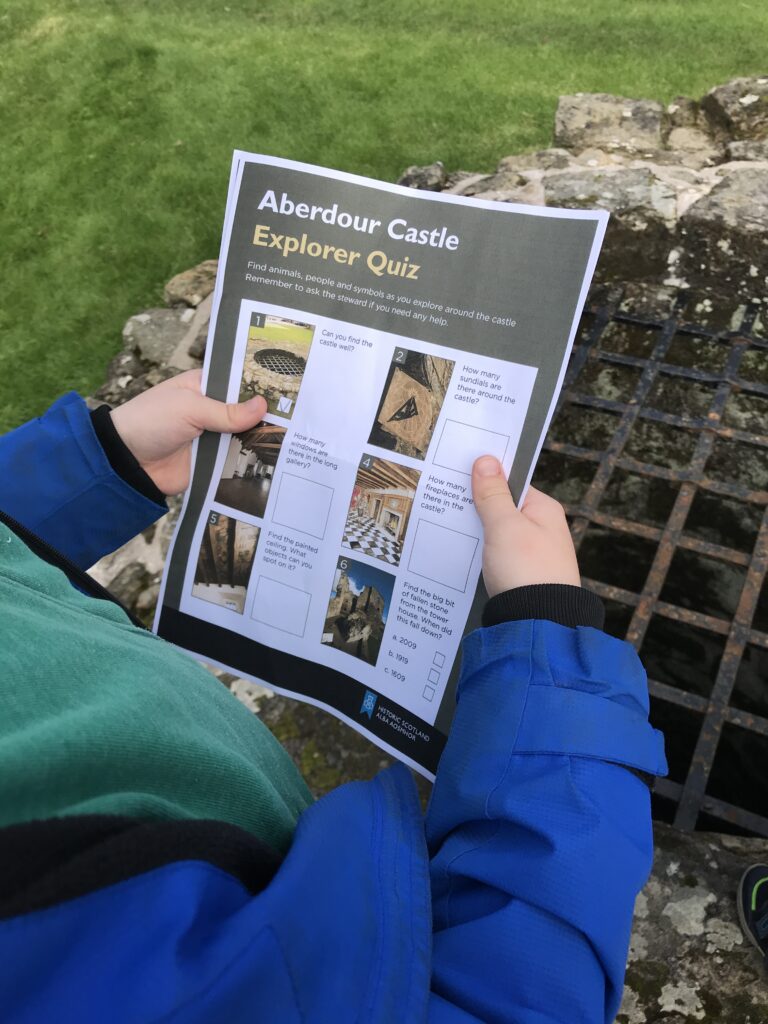 Aberdour Castle with Kids Trail