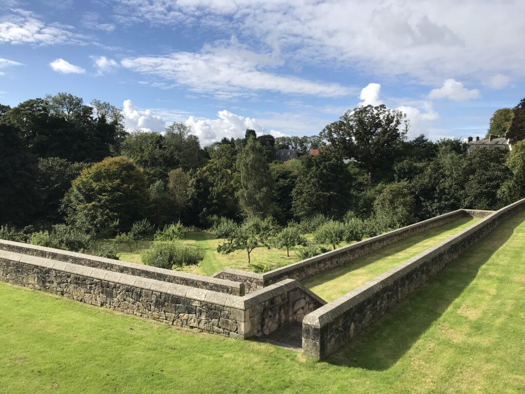 Aberdour Castle Terraced Garden