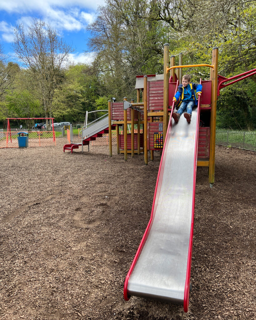 Haugh Park/ Cramond Bridge Playground Slide