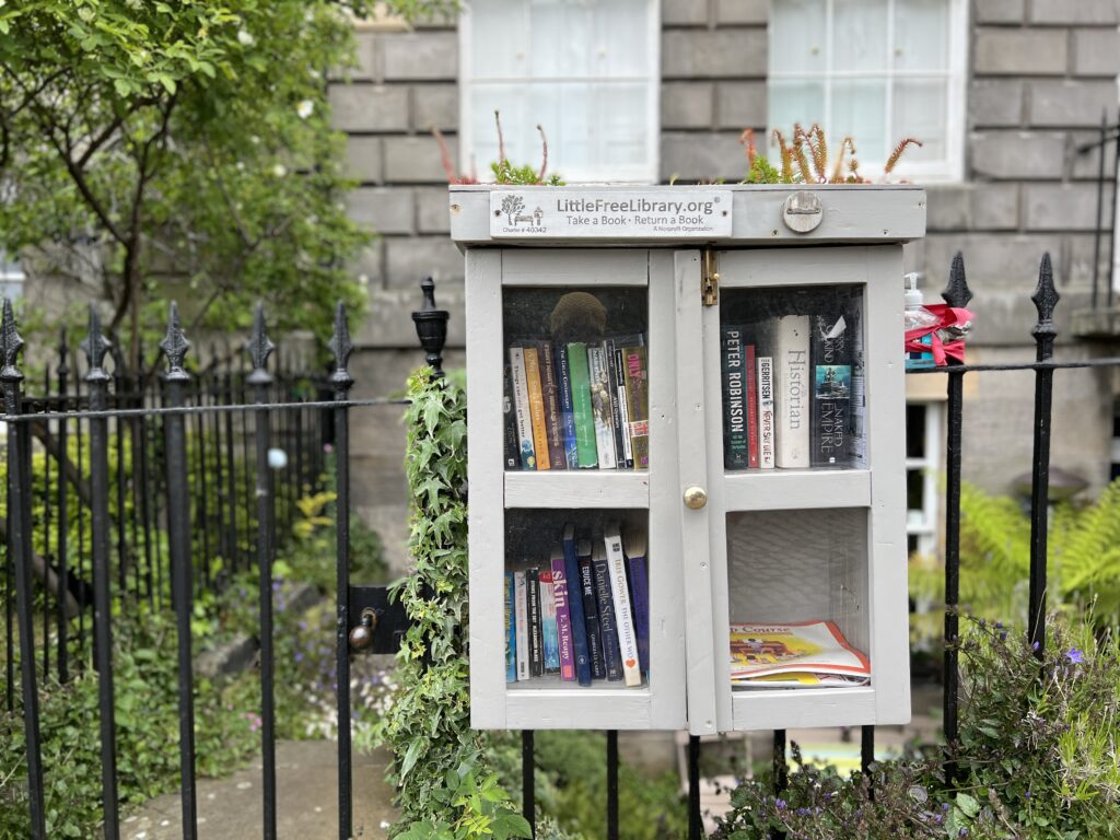 Little Free Library Scotland Street