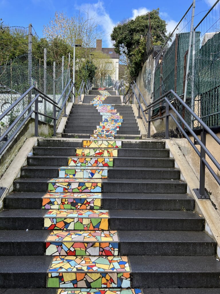 Wuppertal Treppen Mosaik