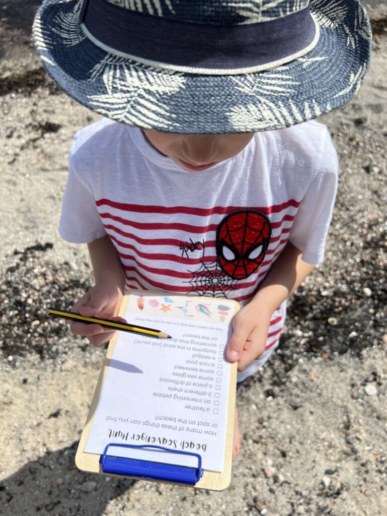 Beach Scavenger Hunt Scotland