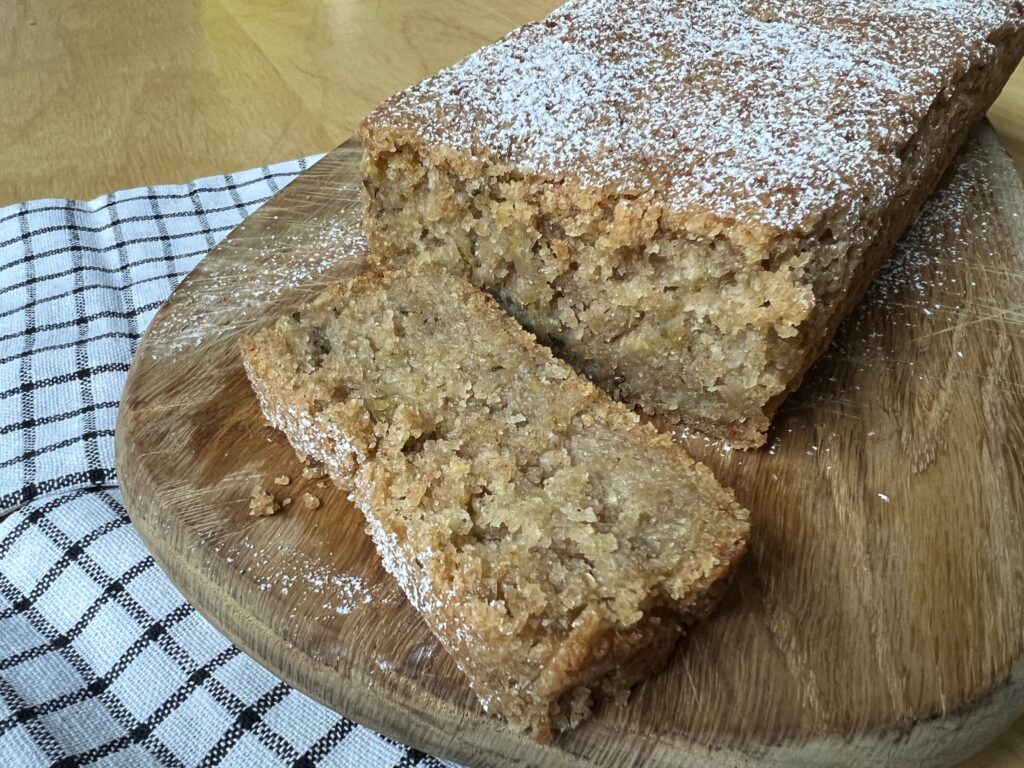 gluten free nut free vegan lemon courgette cake