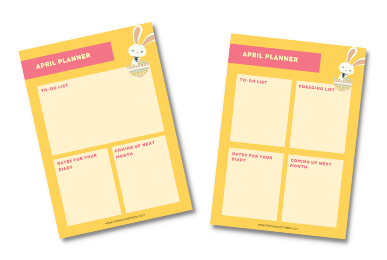 Planning for April