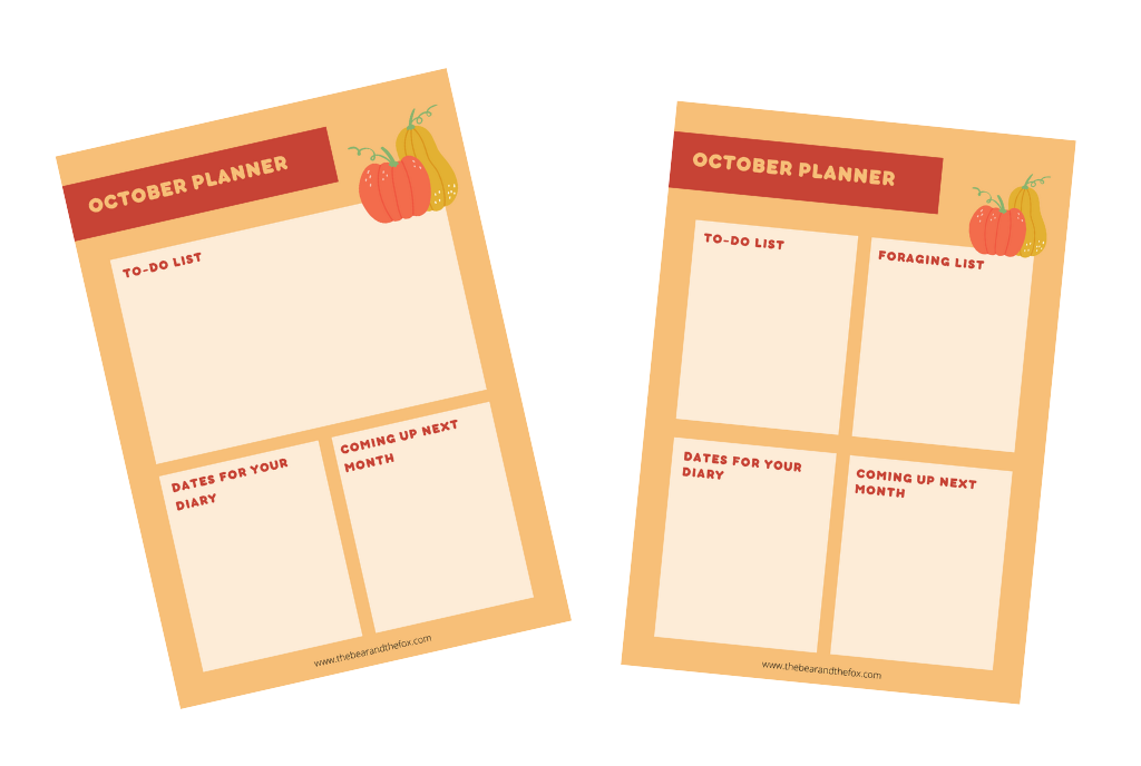 preview image for free printable planner for August