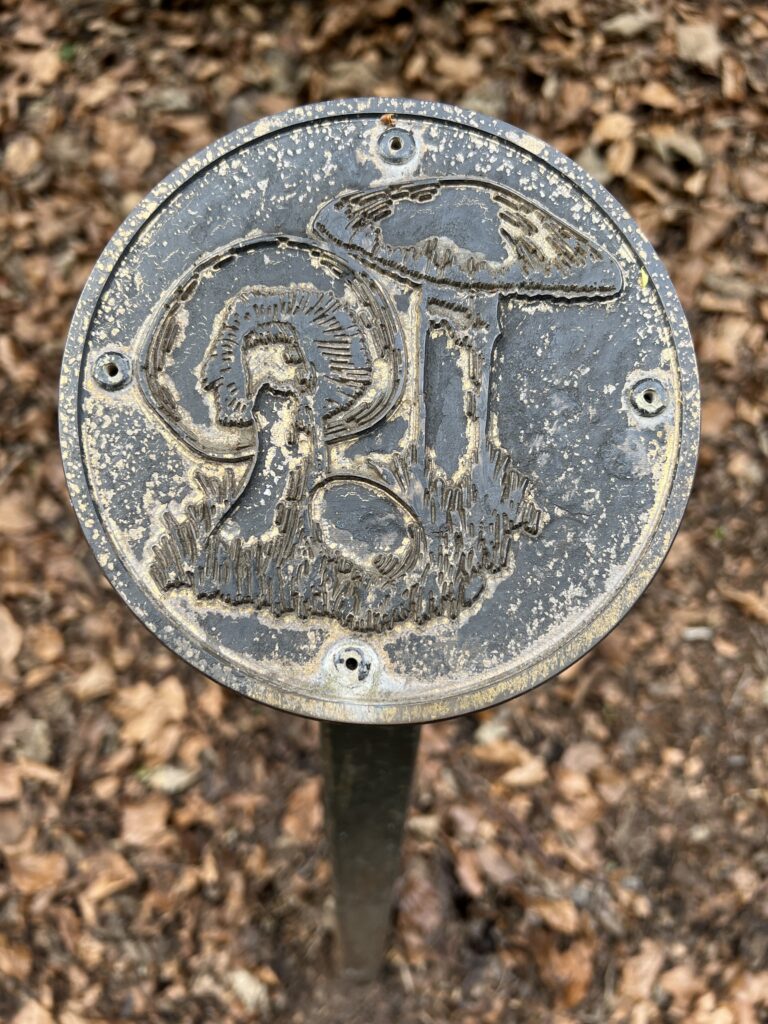 Pittencrieff Park brass rubbing train