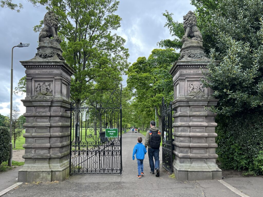 Inverleith Park Edinburgh