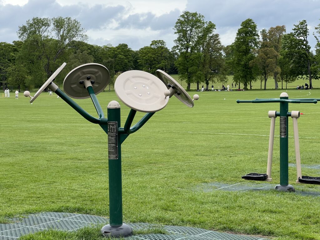 Inverleith Park outdoor gym
