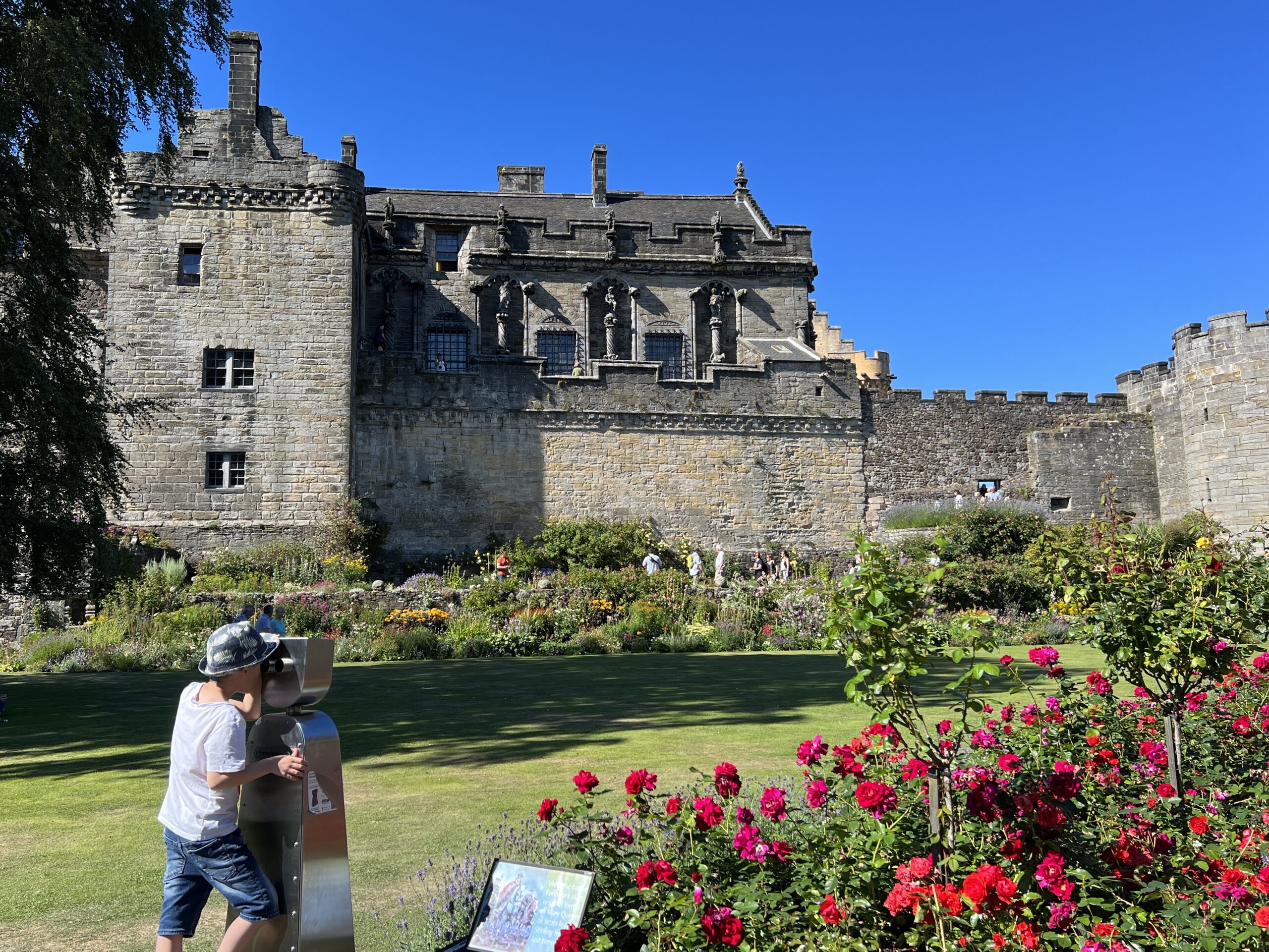 Stirling Castle Queen Anne Gardens